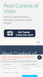 Mobile Screenshot of pestcontrol-vista.com